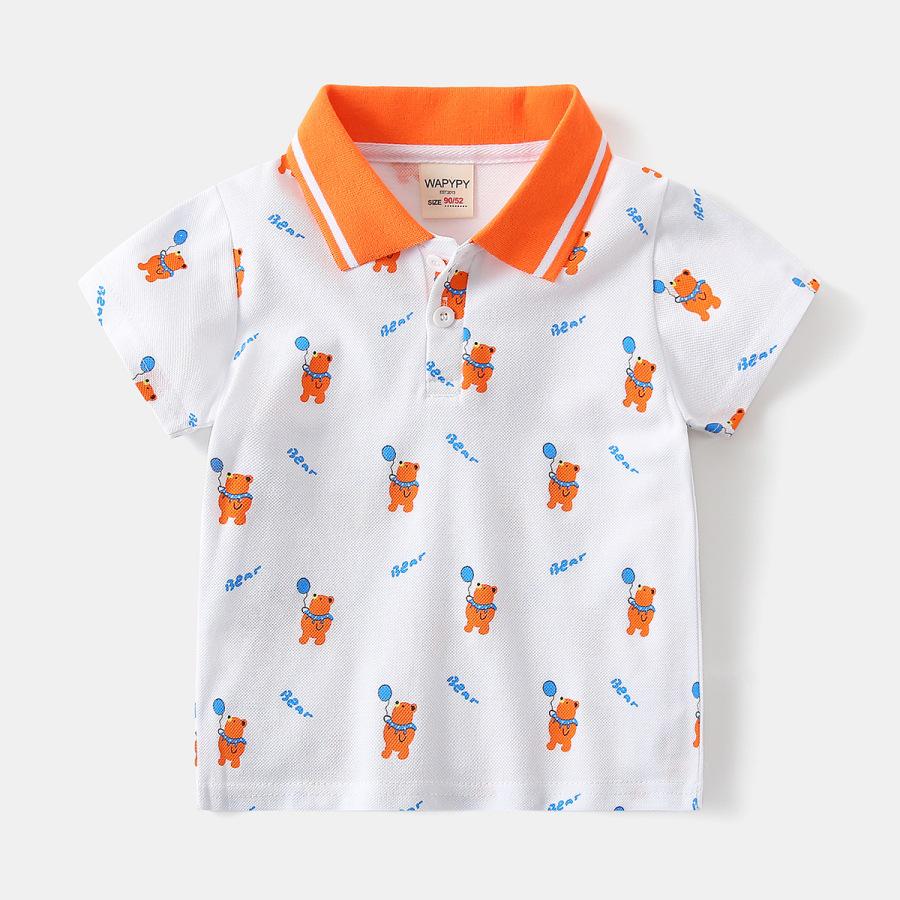 2026 Summer Boys Cartoon Polo T-shirt: New Arrival Short Sleeve 120 cm білий
2026 Summer Boys Cartoon Polo T-shirt: New Arrival Short Sleeve 120 cm білий
