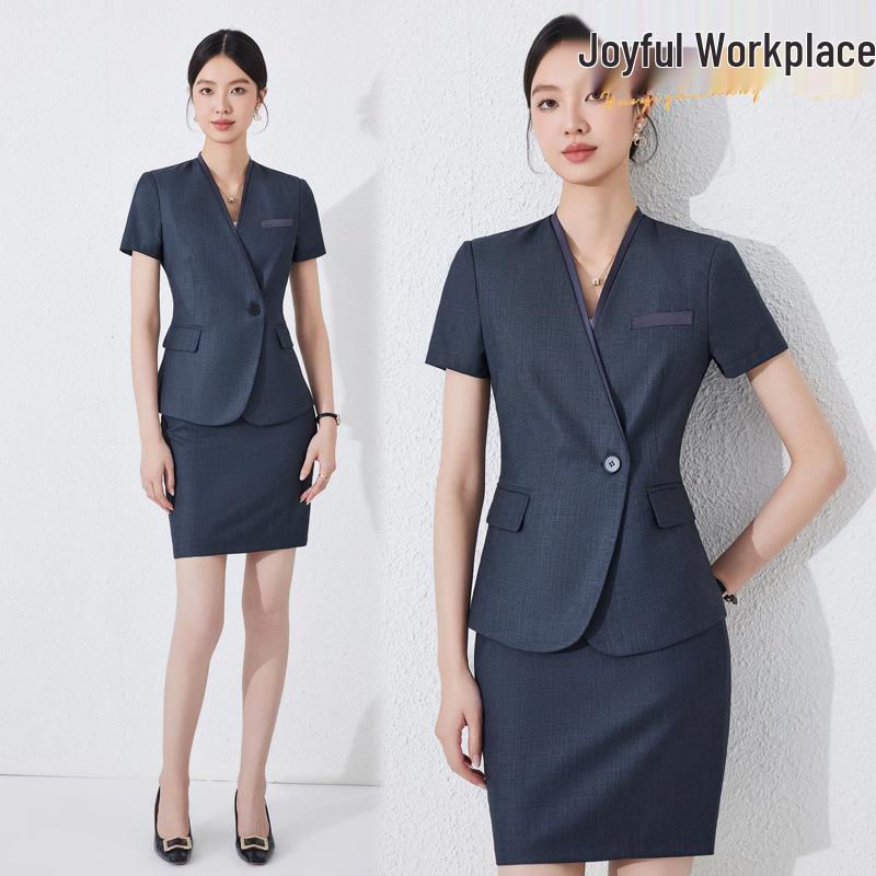 2025 High-End Summer Short Sleeve Suit OL Set for Professional Jewelry Store Sales & Office Wear M
2025 High-End Summer Short Sleeve Suit OL Set for Professional Jewelry Store Sales & Office Wear M