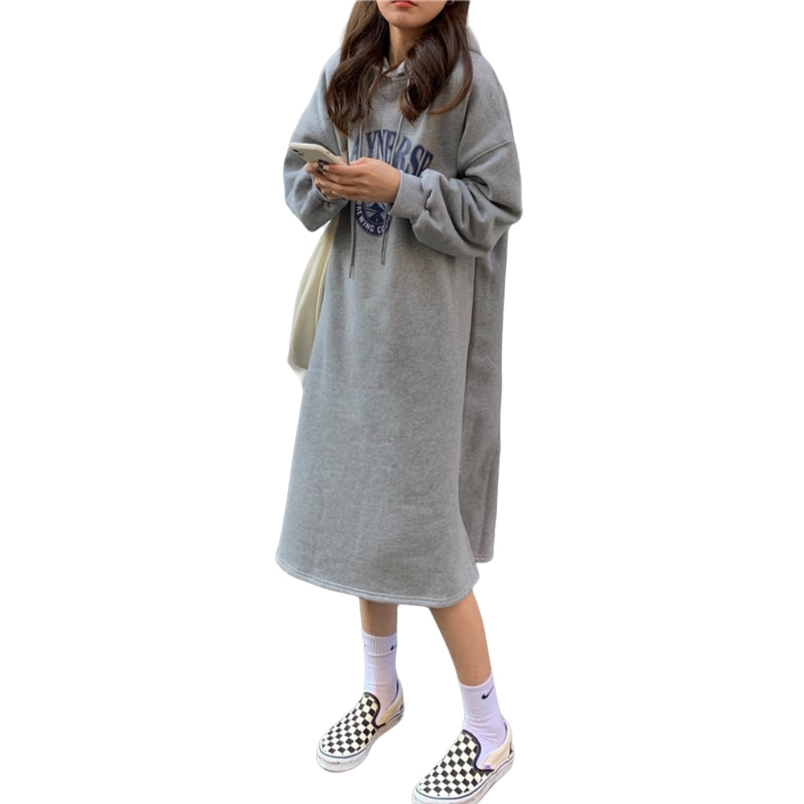 AUSKY Длинное макси-платье с капюшоном, идеально подходящее для и Идеально подходящее для свиданий и на каждый день, Женское платье с флисовой подкладкой, Рукава, Размеры, Длина, Весна, Осень,
AUSKY Длинное макси-платье с капюшоном, идеально подходящее для и Идеально подходящее для свиданий и на каждый день, Женское платье с флисовой подкладкой, Рукава, Размеры, Длина, Весна, Осень,