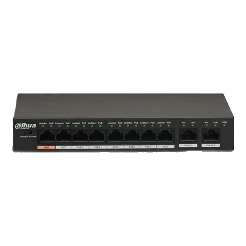 Dahua 8-Port 100Mbps PoE Unmanaged Desktop Switch
Dahua 8-Port 100Mbps PoE Unmanaged Desktop Switch