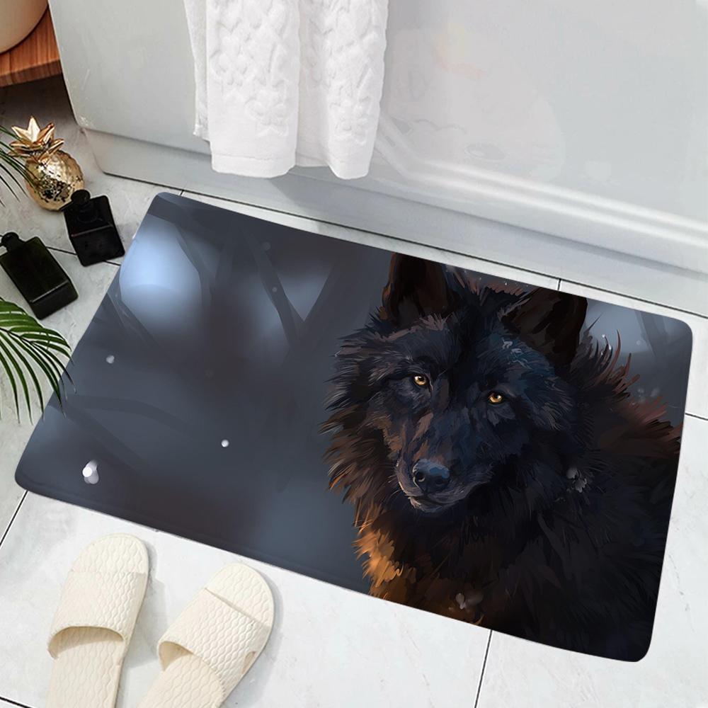Dog animal wolf printed pattern non slip absorbent bathroom home kitchen bedroom decoration door mat floor 40x60cm
Dog animal wolf printed pattern non slip absorbent bathroom home kitchen bedroom decoration door mat floor 40x60cm