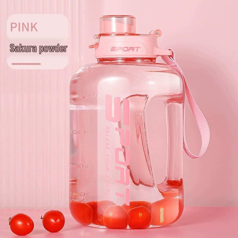 Viral Fitness Large Capacity Water Bottle with Straw - High-Temp Resistant Plastic 1200ml рожевий
Viral Fitness Large Capacity Water Bottle with Straw - High-Temp Resistant Plastic 1200ml рожевий