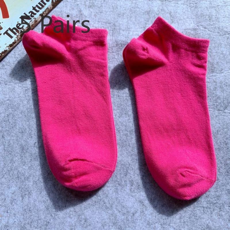 5 пар однотонных мужских и женских коротких носков, трендовый студенческий стиль, личностные, милые, белые, зеленые, розовые, креативные носки-следки из хлопка 5 pairs
5 пар однотонных мужских и женских коротких носков, трендовый студенческий стиль, личностные, милые, белые, зеленые, розовые, креативные носки-следки из хлопка 5 pairs