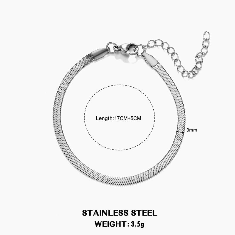 Classic Unisex Flat Snake Chain Choker Necklace For Women Stainless Steel Herringbone Gold Color Fashion Jewelry Gift
Classic Unisex Flat Snake Chain Choker Necklace For Women Stainless Steel Herringbone Gold Color Fashion Jewelry Gift