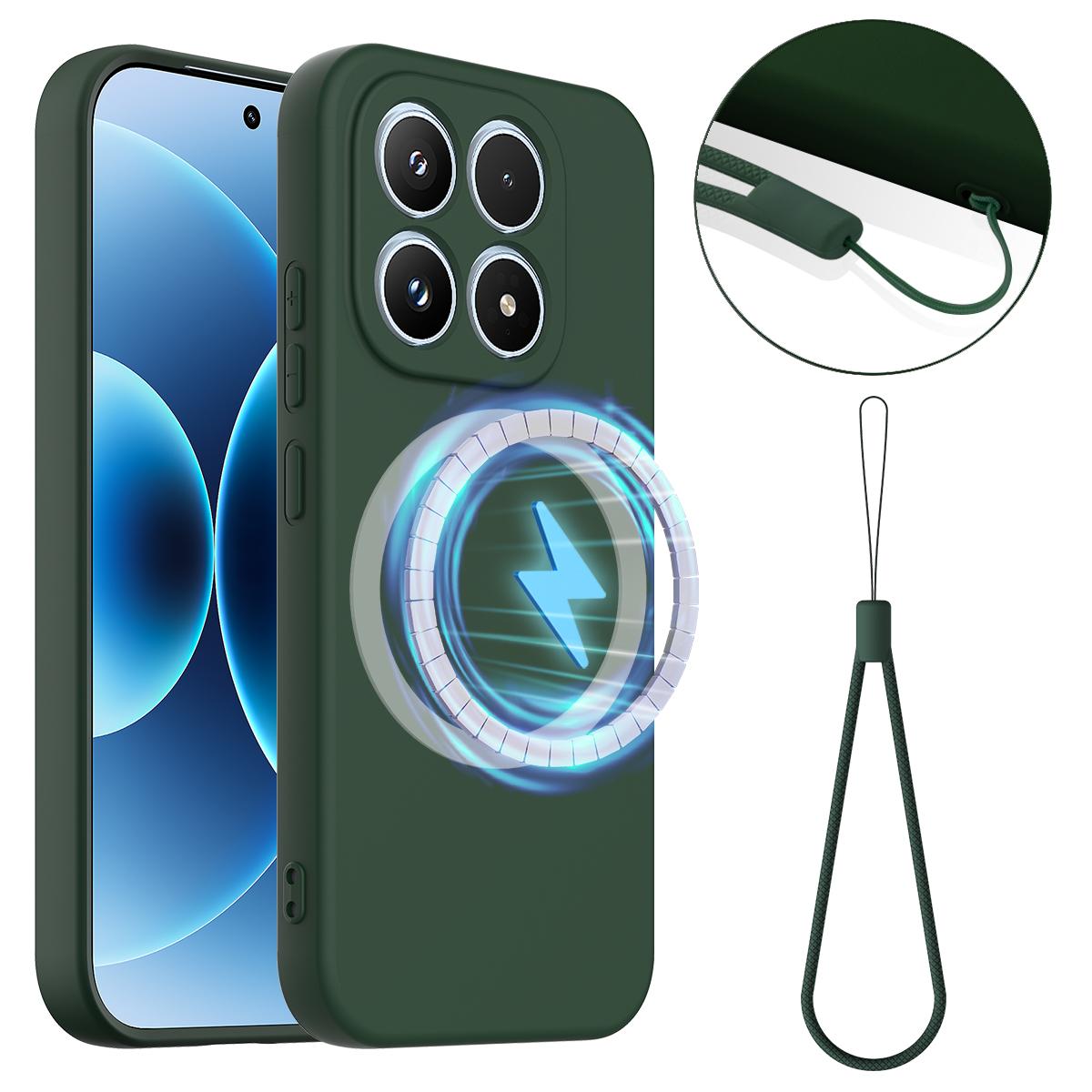 For Xiaomi 17 Case Magnetic Case Anti-Drop Liquid Silicone Phone Cover
For Xiaomi 17 Case Magnetic Case Anti-Drop Liquid Silicone Phone Cover