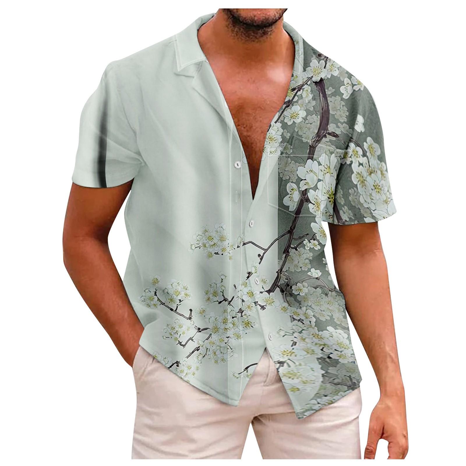 Новая летняя мужская облегающая рубашка с принтом, большая модная повседневная мужская рубашка с коротким рукавом XL
Новая летняя мужская облегающая рубашка с принтом, большая модная повседневная мужская рубашка с коротким рукавом XL