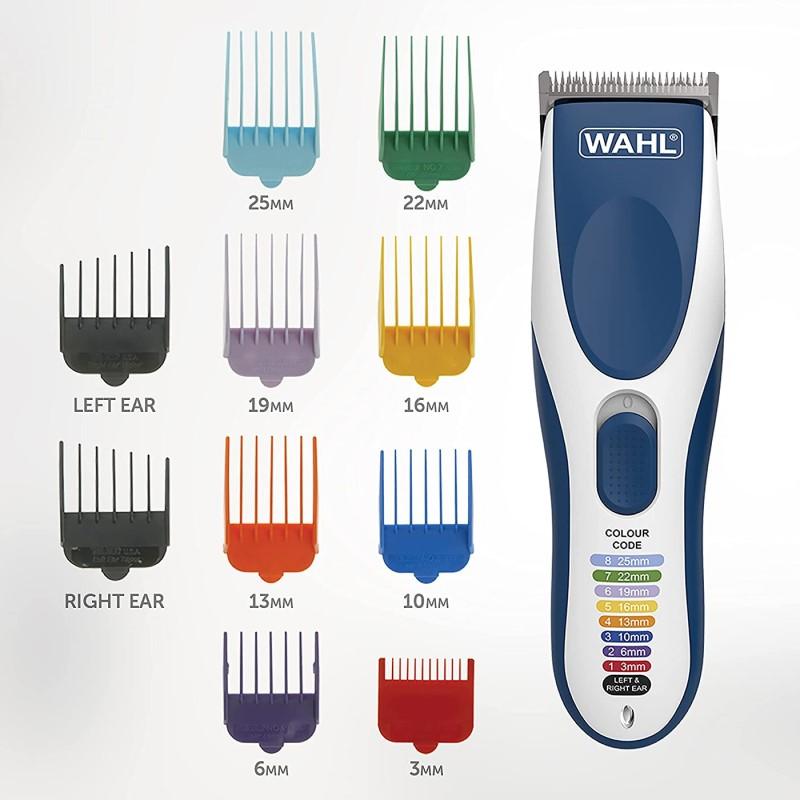 WAHL Color Pro Машинка для стрижки волос с цветовой кодировкой Аккумуляторная машинка для стрижки для мужчин Бритва-бритва Профессиональная стрижка 10 расчесок Триммеры для волос
WAHL Color Pro Машинка для стрижки волос с цветовой кодировкой Аккумуляторная машинка для стрижки для мужчин Бритва-бритва Профессиональная стрижка 10 расчесок Триммеры для волос