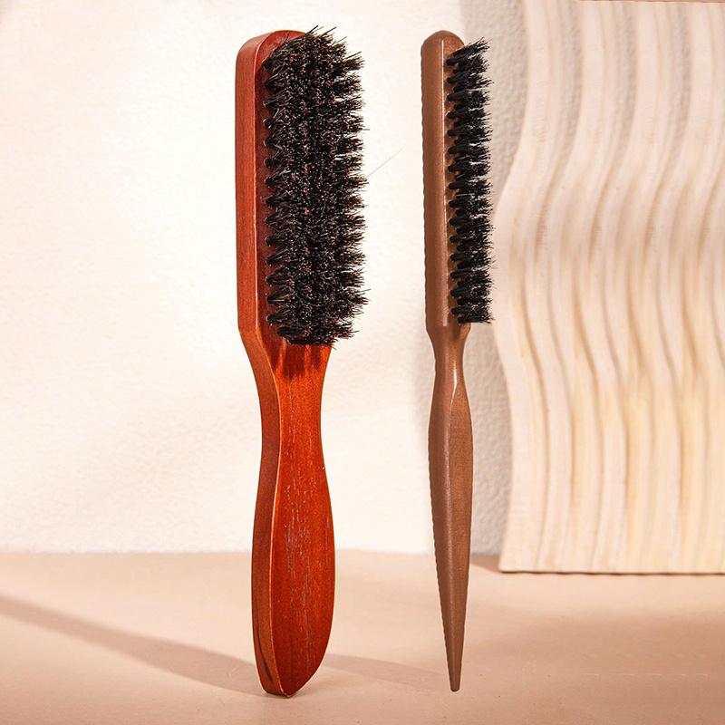 2pcs Frizz and Static- Scalp Massage Brush Set for All Hair Types Premium Hairbrush with Wooden Handle-Reduces
2pcs Frizz and Static- Scalp Massage Brush Set for All Hair Types Premium Hairbrush with Wooden Handle-Reduces