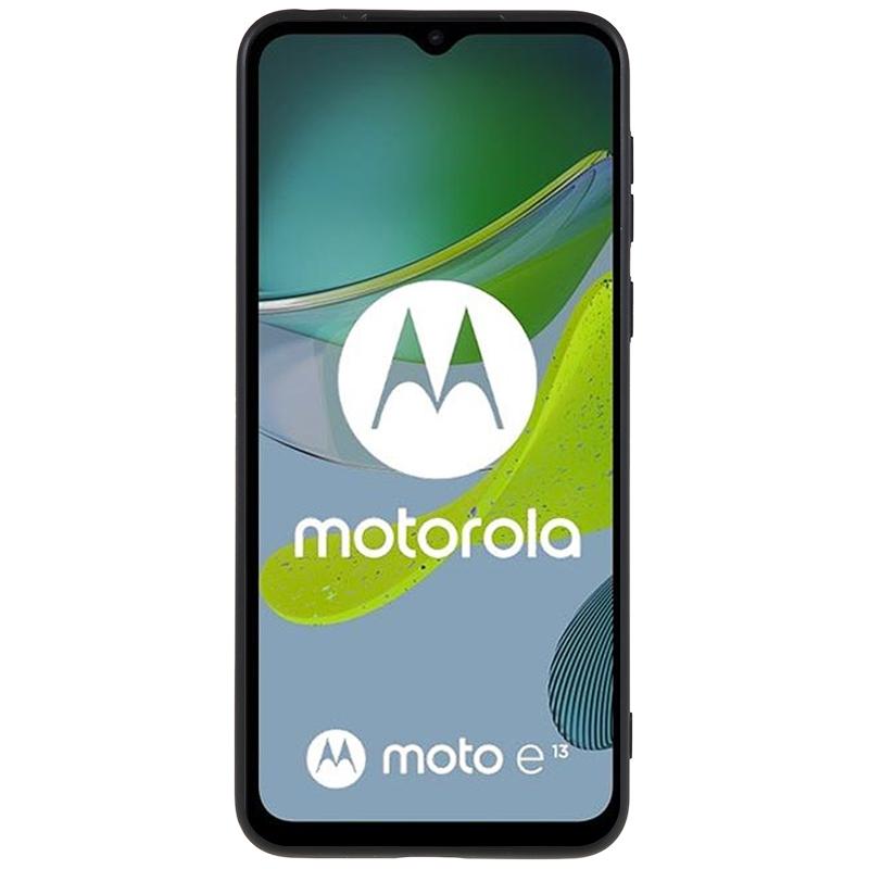 For Motorola Moto E13 4G Matte Phone Case Anti-fingerprint Flexible TPU Phone Cover Black
For Motorola Moto E13 4G Matte Phone Case Anti-fingerprint Flexible TPU Phone Cover Black