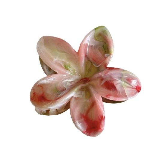 Hair Claw Flower Shape Stable Grip Summer Back Head Hair Clip Vibrant Color Non-Slip Shower Hair Claw Hair D
Hair Claw Flower Shape Stable Grip Summer Back Head Hair Clip Vibrant Color Non-Slip Shower Hair Claw Hair D