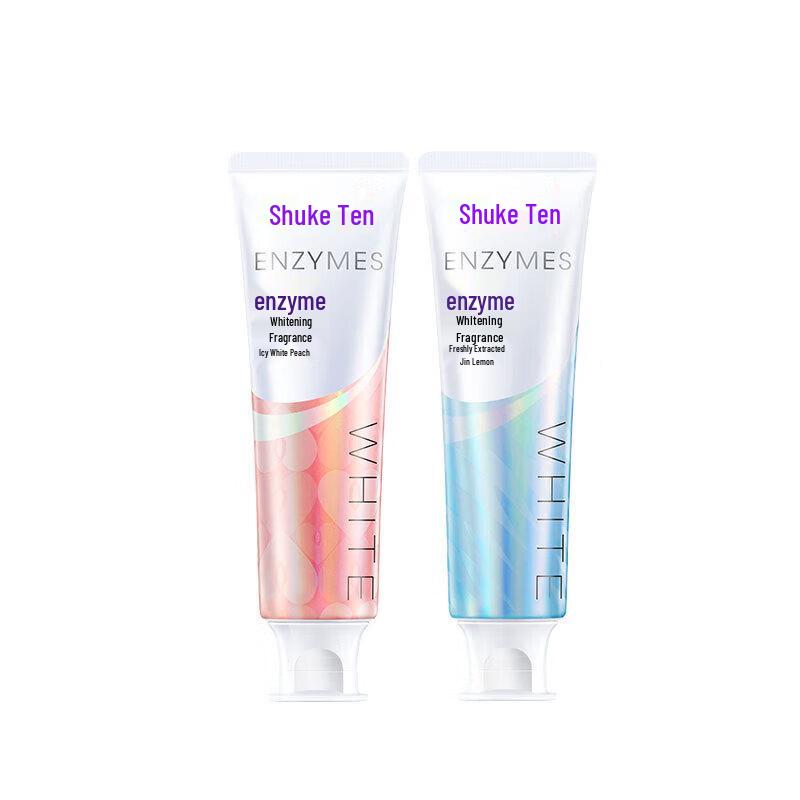 Shuke Enzyme Whitening Toothpaste Duo Pack
Shuke Enzyme Whitening Toothpaste Duo Pack