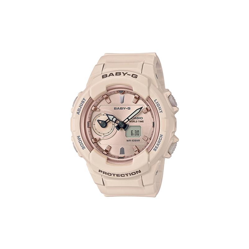 Casio BABY-G Fashionable and Vibrant Street Classic Pointer Dual Display Dial Waterproof Movement Quartz Movement Resin Strap Japanese BGA-230SA-4APR розовый
Casio BABY-G Fashionable and Vibrant Street Classic Pointer Dual Display Dial Waterproof Movement Quartz Movement Resin Strap Japanese BGA-230SA-4APR розовый