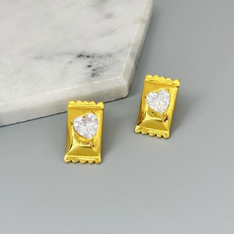 Fashion Design Candy Love Styling Earrings Light Luxury Earrings
Fashion Design Candy Love Styling Earrings Light Luxury Earrings