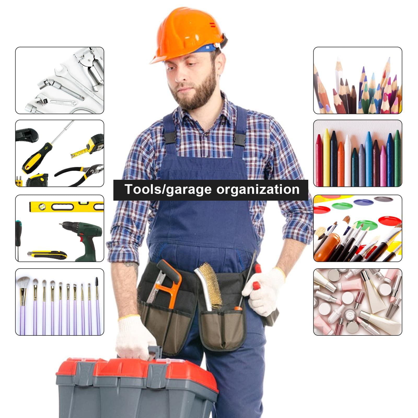 Heavy Duty Canvas Tool Bags Multi compartment Oxford Cloth Tool Pouch Tote Bags for Men, Screwdriver Tool Bags Holder
Heavy Duty Canvas Tool Bags Multi compartment Oxford Cloth Tool Pouch Tote Bags for Men, Screwdriver Tool Bags Holder