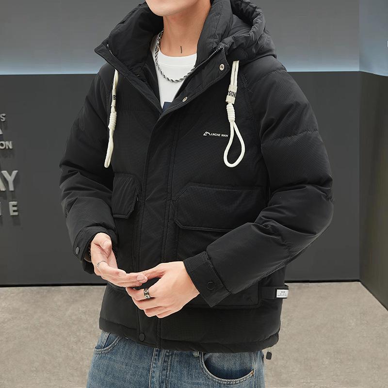 Down jacket men s winter new outdoor cold resistance and warmth, solid color hooded fashion bread suit, thickened versatile jacket for men M
Down jacket men s winter new outdoor cold resistance and warmth, solid color hooded fashion bread suit, thickened versatile jacket for men M