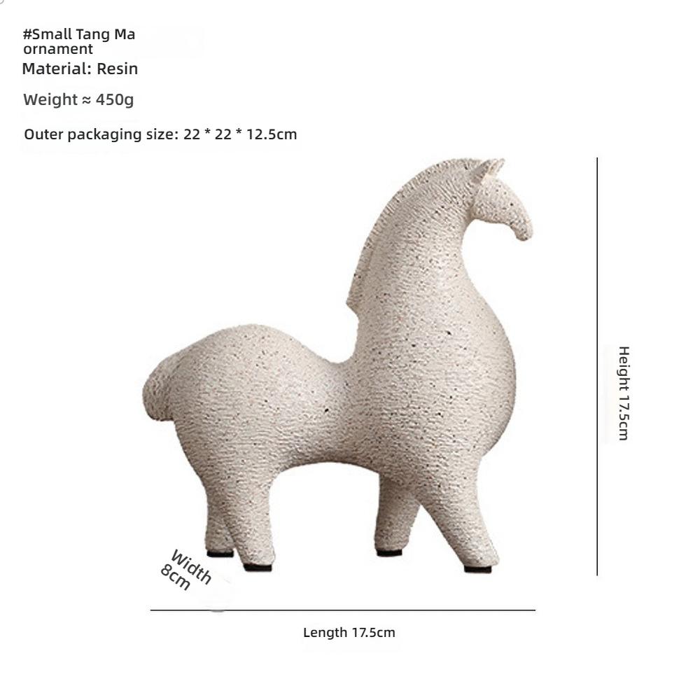 Solid Color Horse Sculpture with Detailed Texture, Handmade Artisan Resin Statue for Elegant Home Desk Decor
Solid Color Horse Sculpture with Detailed Texture, Handmade Artisan Resin Statue for Elegant Home Desk Decor