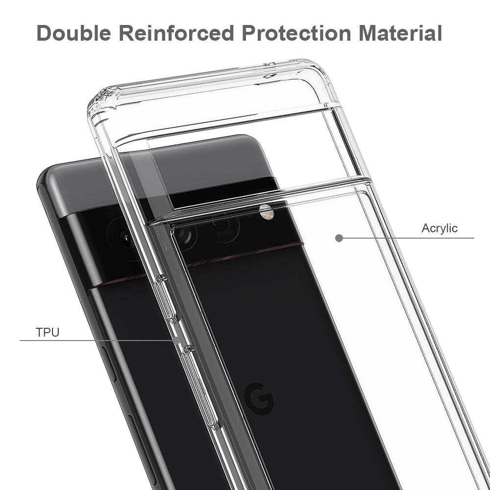For Google Pixel 7 Pro 5G Clear Phone Case Tough Hard Acrylic Back Soft TPU Edges Anti-Scratch Cover A
For Google Pixel 7 Pro 5G Clear Phone Case Tough Hard Acrylic Back Soft TPU Edges Anti-Scratch Cover A