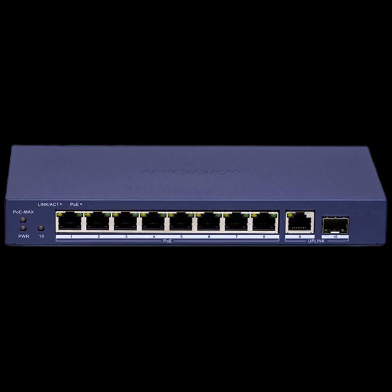 Hikvision DS-3E0510P-110W-E 8-Port PoE Gigabit Switch CN plug (adapter included)
Hikvision DS-3E0510P-110W-E 8-Port PoE Gigabit Switch CN plug (adapter included)