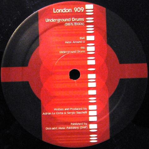 12inch Record LONDON 909 - Underground Drums DISTL006 Distraektions L 2005 UK Dance & Electronica Used
12inch Record LONDON 909 - Underground Drums DISTL006 Distraektions L 2005 UK Dance & Electronica Used