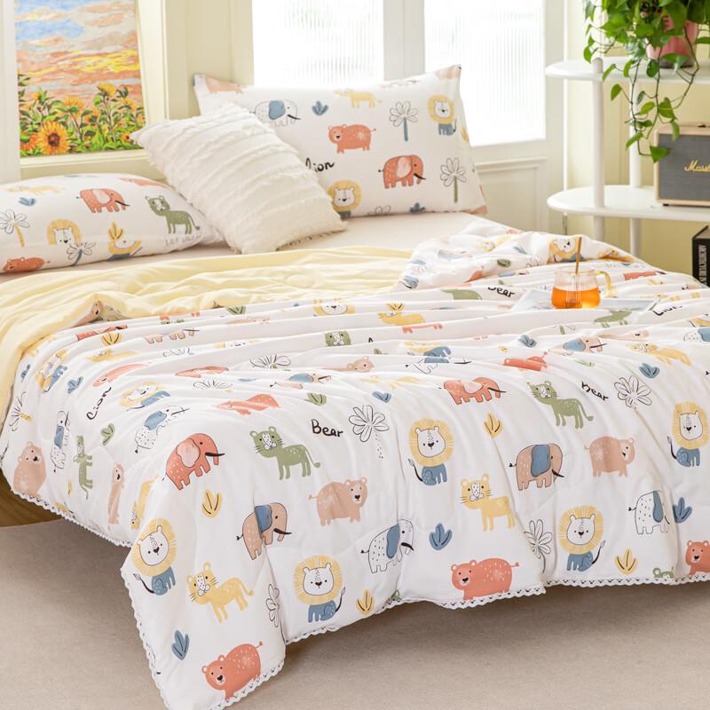 Carlo Time Summer Washed Polyester Cooling Quilt