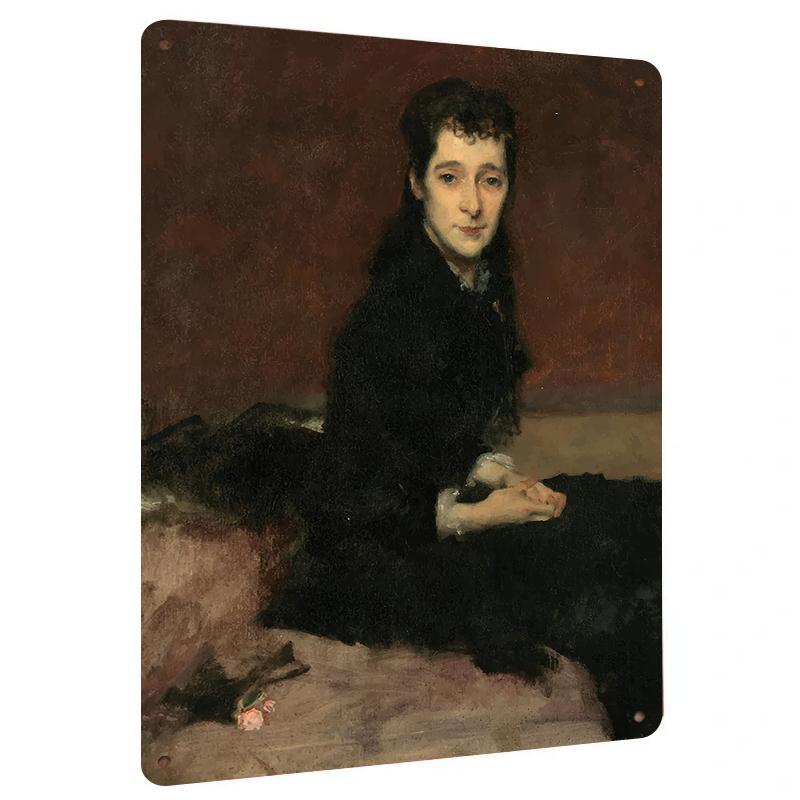 Vintage European Portrait Metal Wall Art Decorative Painting for Living Room Study Room 20x30cm(7.8x11.8inch)
Vintage European Portrait Metal Wall Art Decorative Painting for Living Room Study Room 20x30cm(7.8x11.8inch)