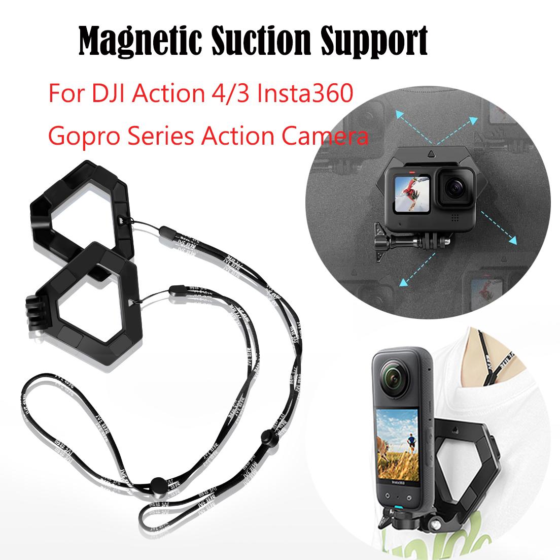 Магнитная присоска для DJI Action 4 Gopro 11 Insta360 X3 Сильный магнитный адсорбционный нагрудный кронштейн для съемки от первого лица
Магнитная присоска для DJI Action 4 Gopro 11 Insta360 X3 Сильный магнитный адсорбционный нагрудный кронштейн для съемки от первого лица