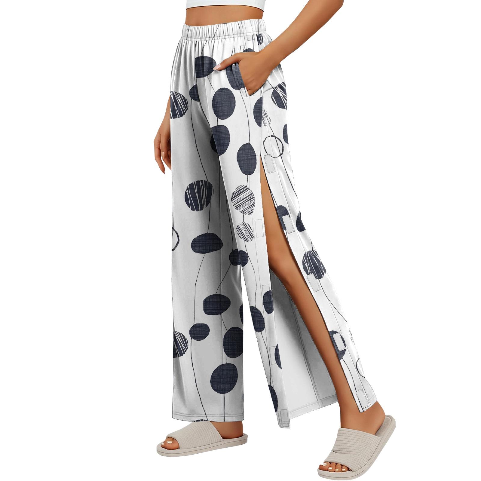 Women Vintage Floral Side Velcro Closure Easy Open Post Surgery Recovery Care Long Pants Elastic Waistband Comfortable Fit L белый
Women Vintage Floral Side Velcro Closure Easy Open Post Surgery Recovery Care Long Pants Elastic Waistband Comfortable Fit L белый