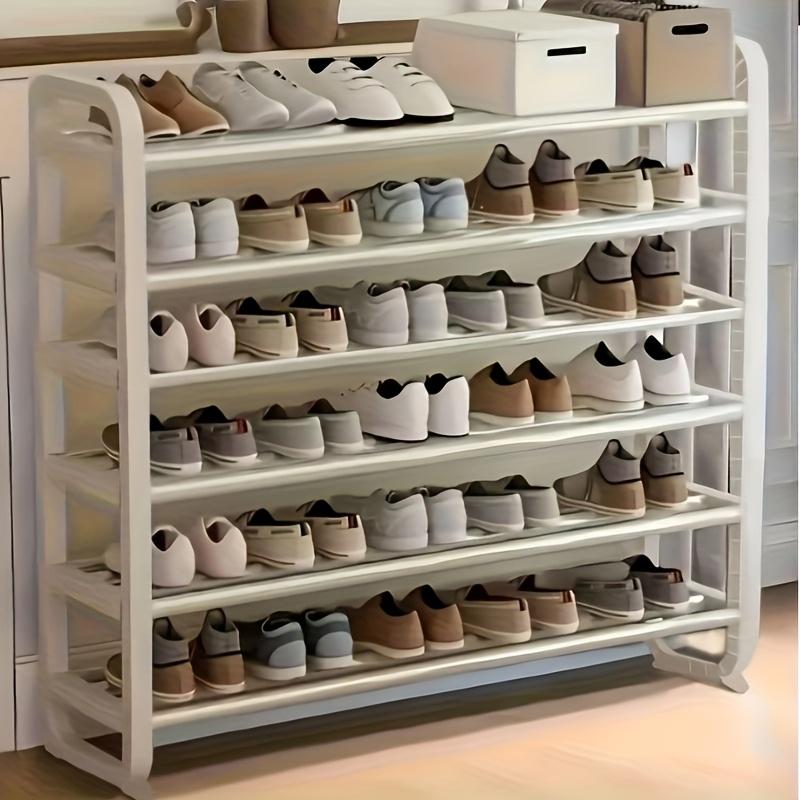 Компактная 6-ярусная металлическая обувница, Подходит для установки в прихожей и общежитии, Простое хранение и организация дома, Многофункциональная обувница.
Компактная 6-ярусная металлическая обувница, Подходит для установки в прихожей и общежитии, Простое хранение и организация дома, Многофункциональная обувница.