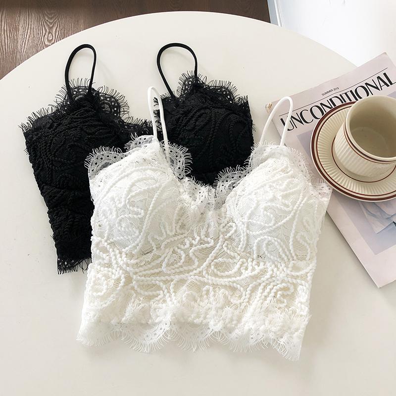 Y2K 2000s Cropped Lace Camis Women Fashion Sexy Black White Tank Top Summer Korean with Bra Sleeveless Tunic Crop Tops New
Y2K 2000s Cropped Lace Camis Women Fashion Sexy Black White Tank Top Summer Korean with Bra Sleeveless Tunic Crop Tops New