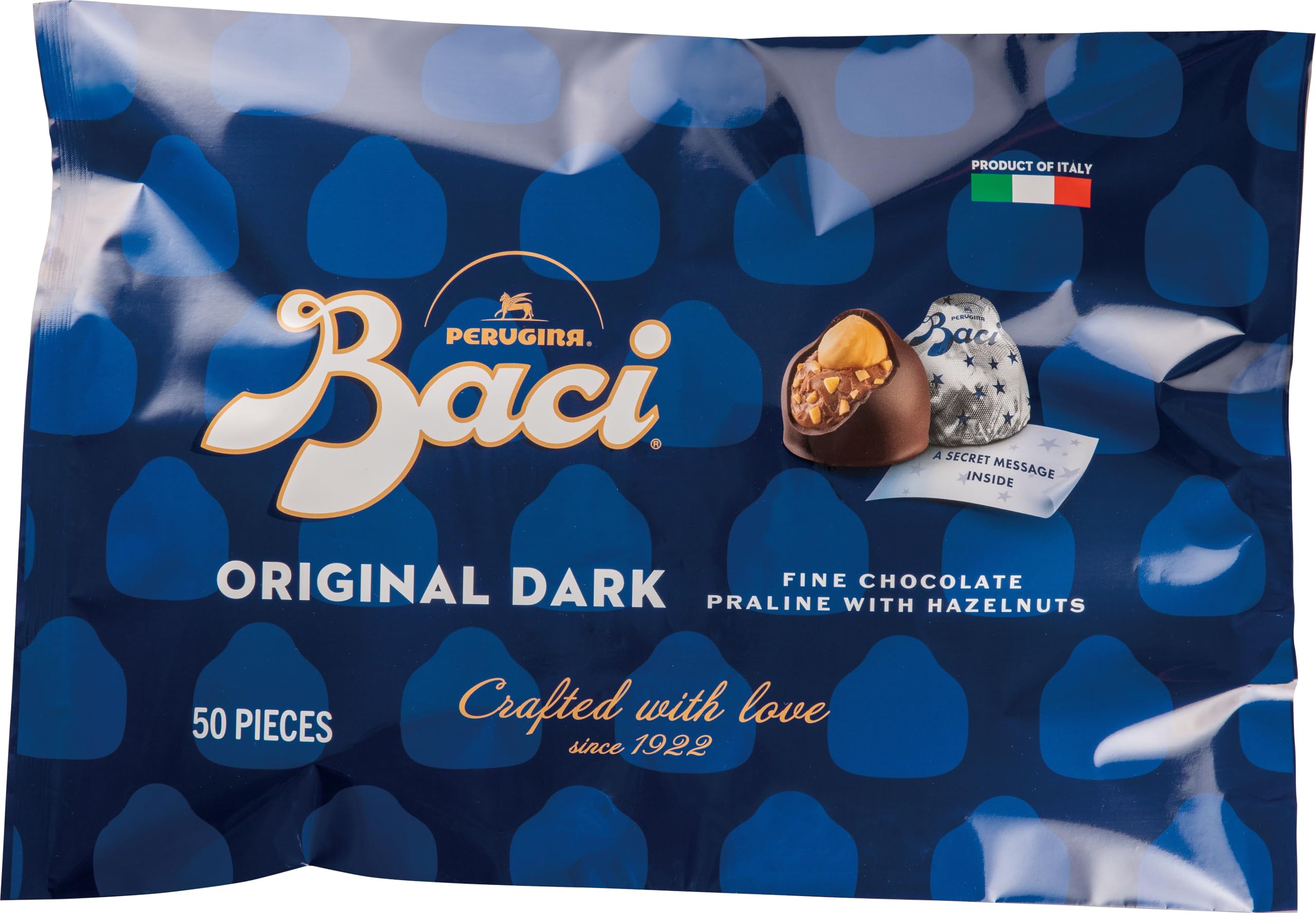 Perugina BACI оригинальный темный шоколад емкостью 50 штук в индивидуальной упаковке Итальянский (партия) (большой подарок)
Perugina BACI оригинальный темный шоколад емкостью 50 штук в индивидуальной упаковке Итальянский (партия) (большой подарок)