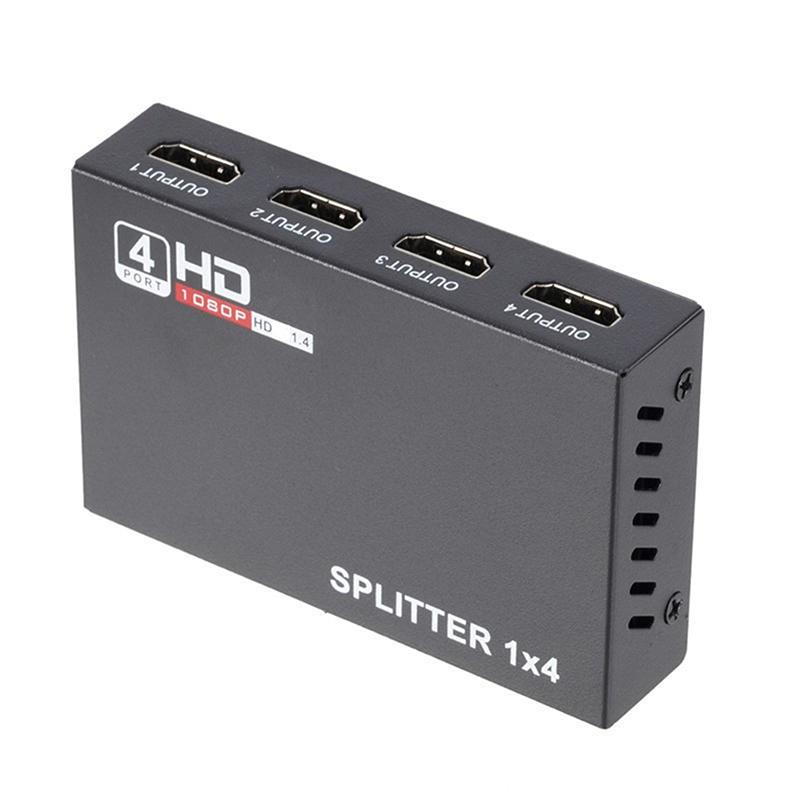 1 X 4 HDMI сплиттер преобразователь 1 вход 4 выход HDMI 1.4 сплиттер усилитель дисплей
1 X 4 HDMI сплиттер преобразователь 1 вход 4 выход HDMI 1.4 сплиттер усилитель дисплей