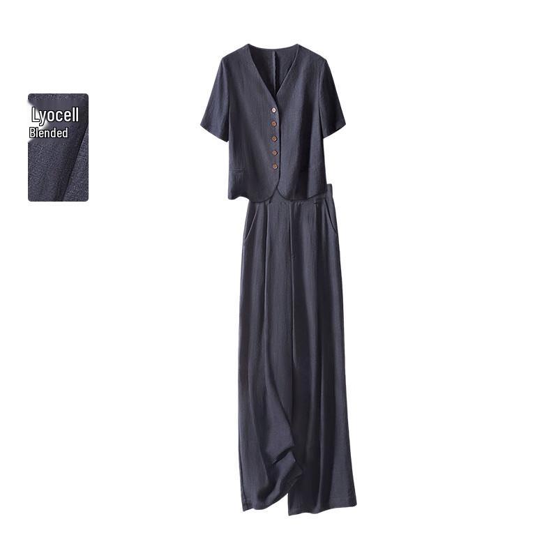 Women s V-Neck Short Sleeve Top & Wide-Leg Pants Set XXL
Women s V-Neck Short Sleeve Top & Wide-Leg Pants Set XXL