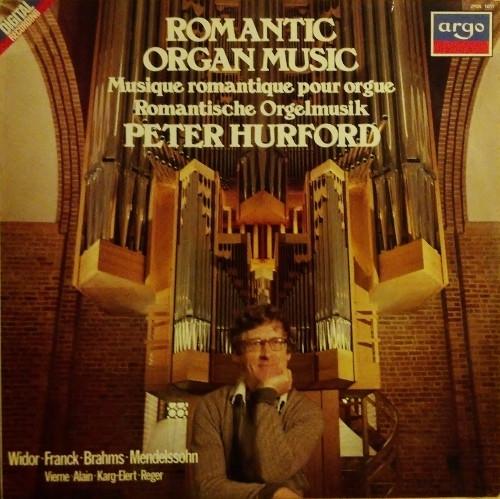 LP Record PETER HURFORD Romantic Organ Music ZRDL1011 Argo 1983 UK Classical Used
LP Record PETER HURFORD Romantic Organ Music ZRDL1011 Argo 1983 UK Classical Used