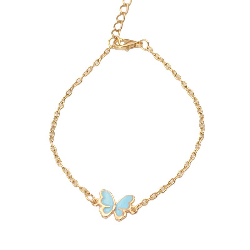 8 Colors Enamel Butterfly Bracelet For Women Simple Girls Sweet Tiny Charm Minimalism Pink Purple Blue Red Pulsera Zircon Gift
8 Colors Enamel Butterfly Bracelet For Women Simple Girls Sweet Tiny Charm Minimalism Pink Purple Blue Red Pulsera Zircon Gift