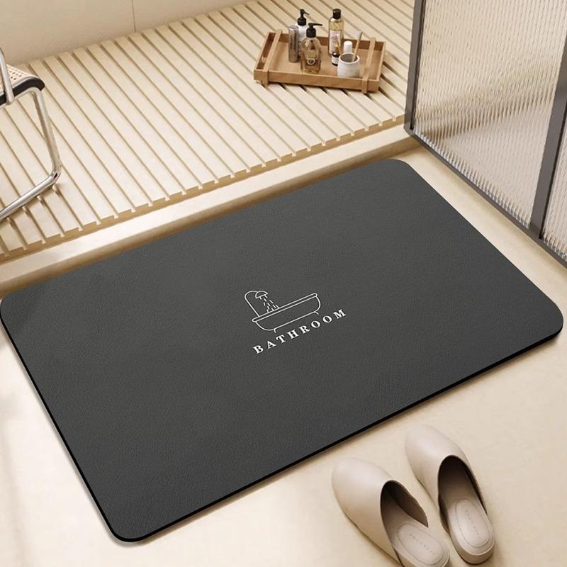 Diatom Mud Floor Mat Solid Color Bathroom Door Absorbent Mat Toilet Carpet Bathroom Shower Room Quick-drying Anti-slip Mat 40*60cm
Diatom Mud Floor Mat Solid Color Bathroom Door Absorbent Mat Toilet Carpet Bathroom Shower Room Quick-drying Anti-slip Mat 40*60cm