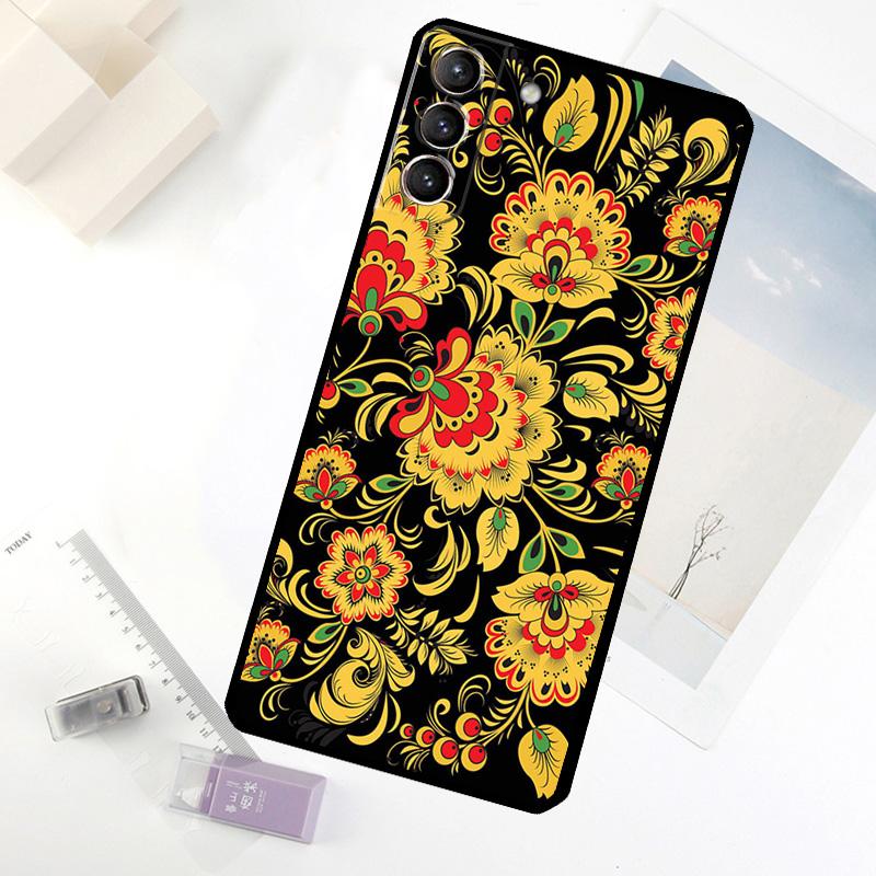 Khokhloma Russian Pattern Flower Phone Case For Samsung Galaxy S25 FE S20 FE S21 S22 S23 S24 S25 S26 Ultra S10 S25 Plus Cover Galaxy S20
Khokhloma Russian Pattern Flower Phone Case For Samsung Galaxy S25 FE S20 FE S21 S22 S23 S24 S25 S26 Ultra S10 S25 Plus Cover Galaxy S20