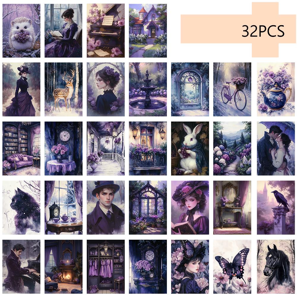 32 шт., винтажные фиолетовые исцеляющие открытки, идеально подходят для подарков на день рождения/юбилей, подходят для коллекционирования, дарения и отправки по почте.
32 шт., винтажные фиолетовые исцеляющие открытки, идеально подходят для подарков на день рождения/юбилей, подходят для коллекционирования, дарения и отправки по почте.