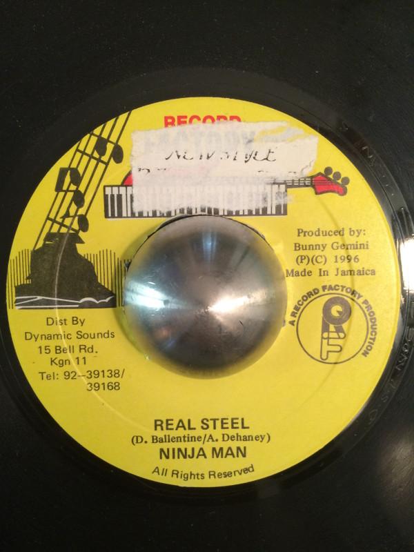 7inch Record NINJAMAN - Real Steel NONE Record Factory 1996 Jamaica Reggae, Ska & Dub Used
7inch Record NINJAMAN - Real Steel NONE Record Factory 1996 Jamaica Reggae, Ska & Dub Used