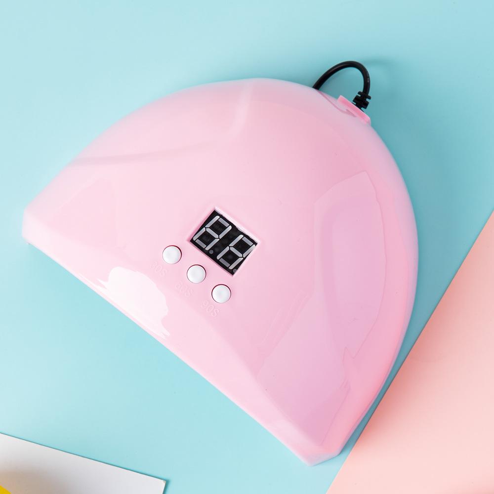 Светодиодная/УФ-лампа для ногтей Smart Induction Lamp мощностью 36 Вт с 3-скоростным таймером розовый
Светодиодная/УФ-лампа для ногтей Smart Induction Lamp мощностью 36 Вт с 3-скоростным таймером розовый