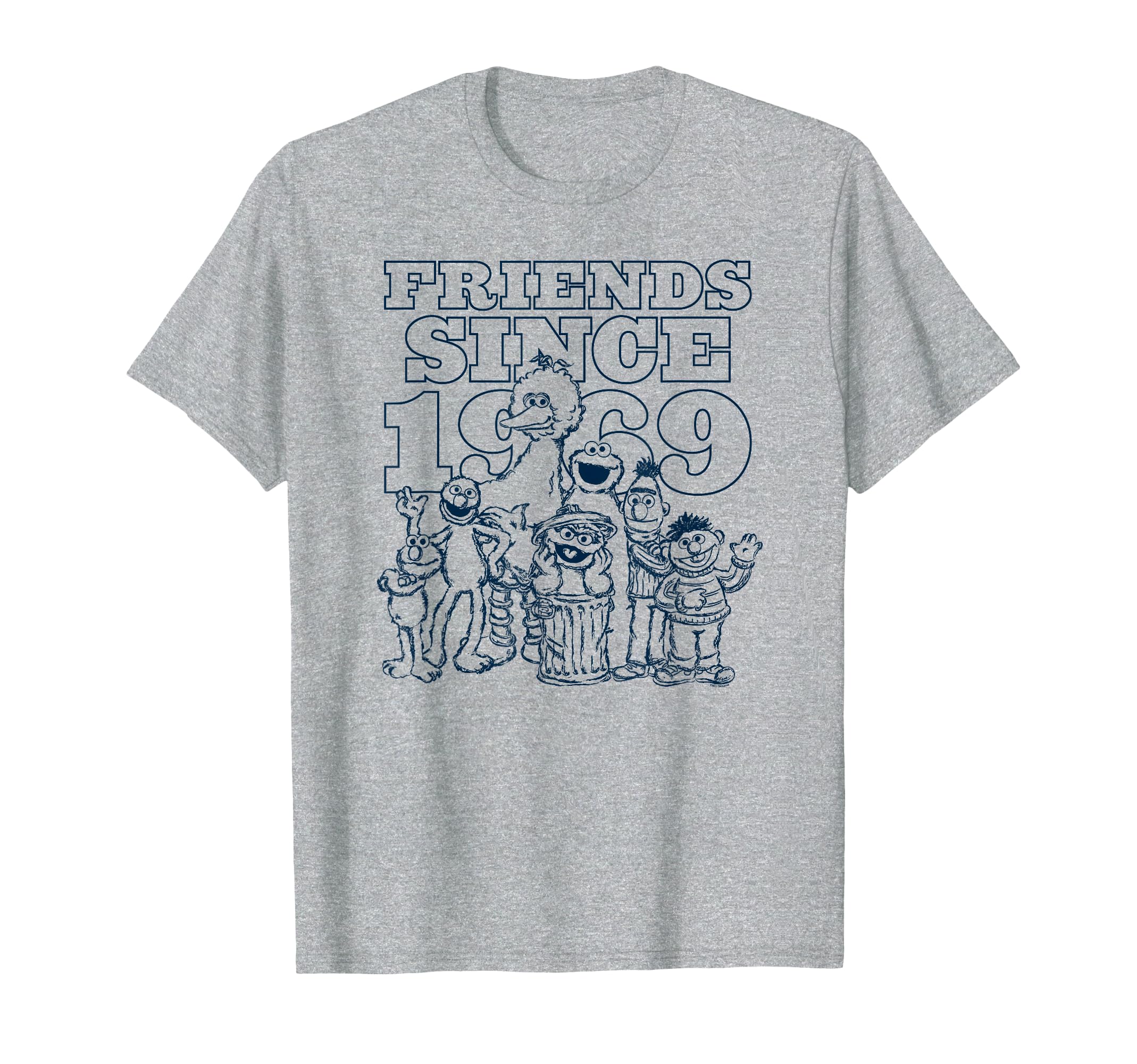 Sesame Street Friends Since 1969 T-shirt
Sesame Street Friends Since 1969 T-shirt
