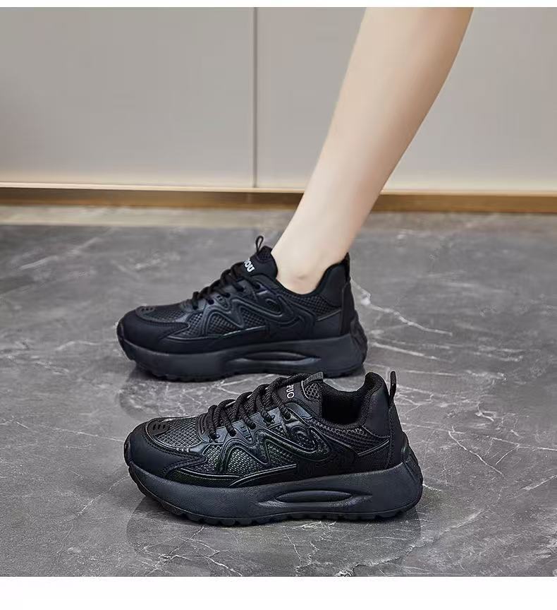 Running shoes platform ins tide Korean version of fly-woven sports shoes women s 2025 spring new student casual shoes foreign trade 40 чорний
Running shoes platform ins tide Korean version of fly-woven sports shoes women s 2025 spring new student casual shoes foreign trade 40 чорний