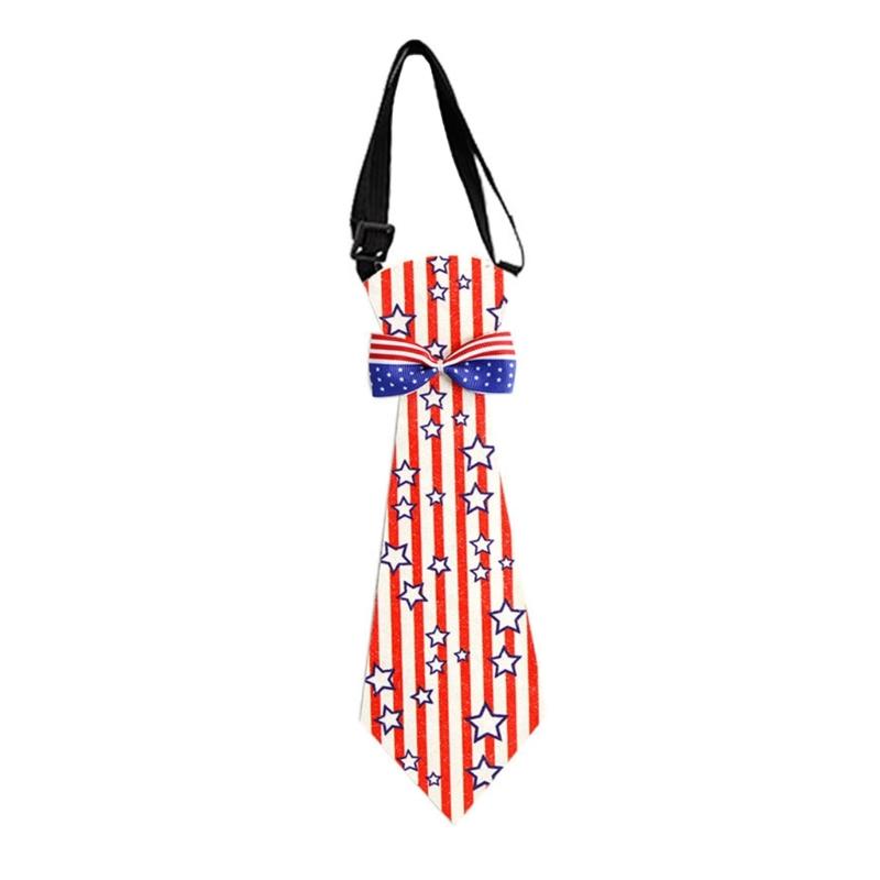 Women Mens Independence Day Adjusted Pretied Small Necktie American Patriotics Striped Star Pattern Neck Tie Neckwear
Women Mens Independence Day Adjusted Pretied Small Necktie American Patriotics Striped Star Pattern Neck Tie Neckwear