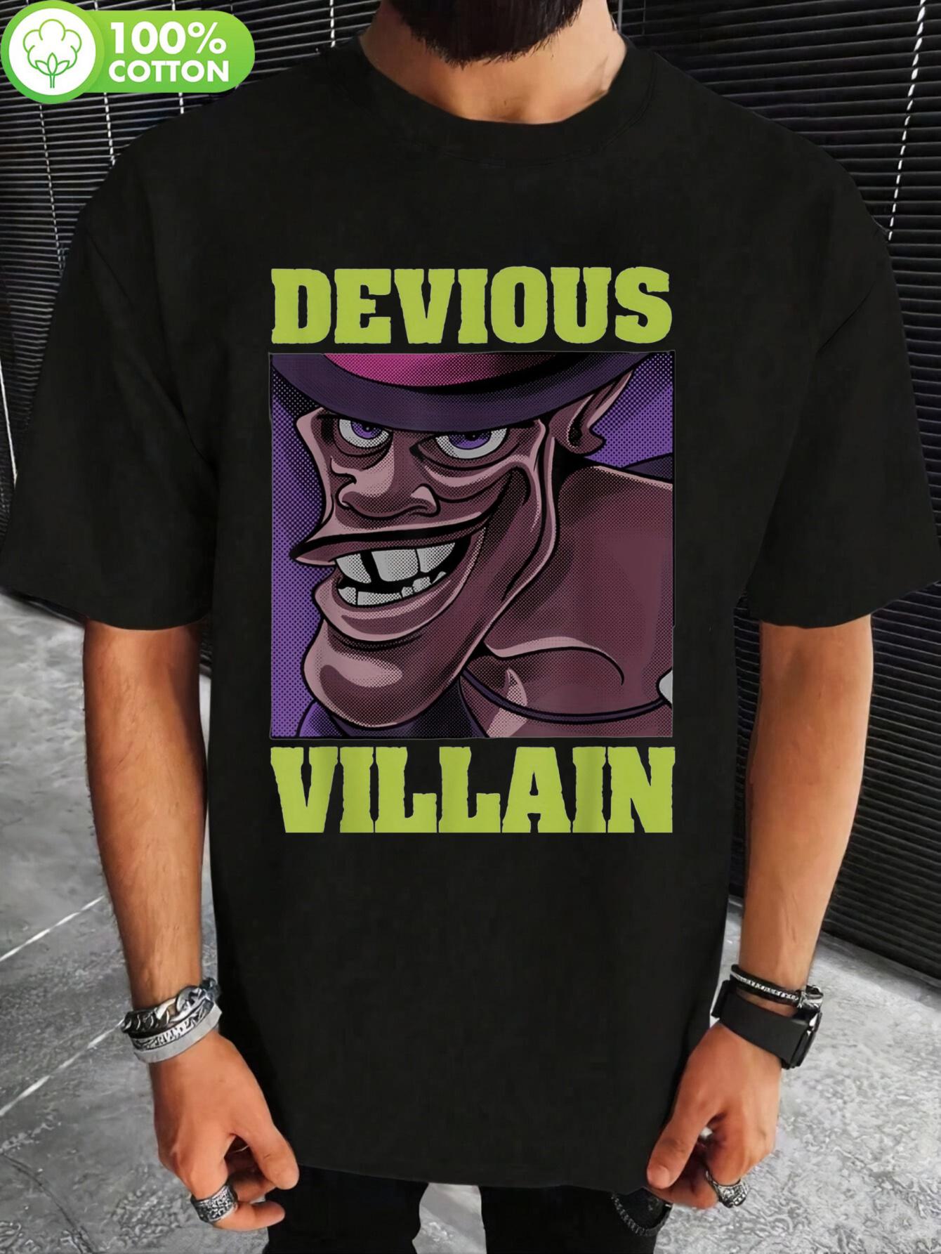 The Princess and the Frog Devious Villain Graphic T-shirt - Black Casual Short Sleeve Tee with Digital Print XXL
The Princess and the Frog Devious Villain Graphic T-shirt - Black Casual Short Sleeve Tee with Digital Print XXL