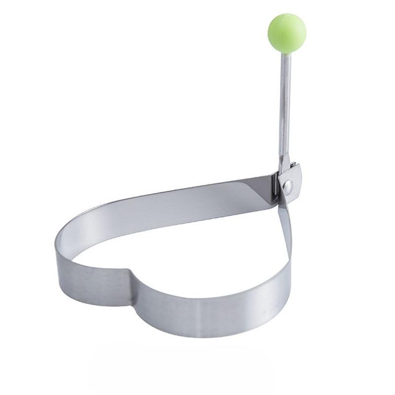 Egg Molds Stainless Steel Heart-Shaped for Fun Breakfasts, Reusable Cooking Tool, Easy Clean Kitchen Accessory Heart сірий
Egg Molds Stainless Steel Heart-Shaped for Fun Breakfasts, Reusable Cooking Tool, Easy Clean Kitchen Accessory Heart сірий