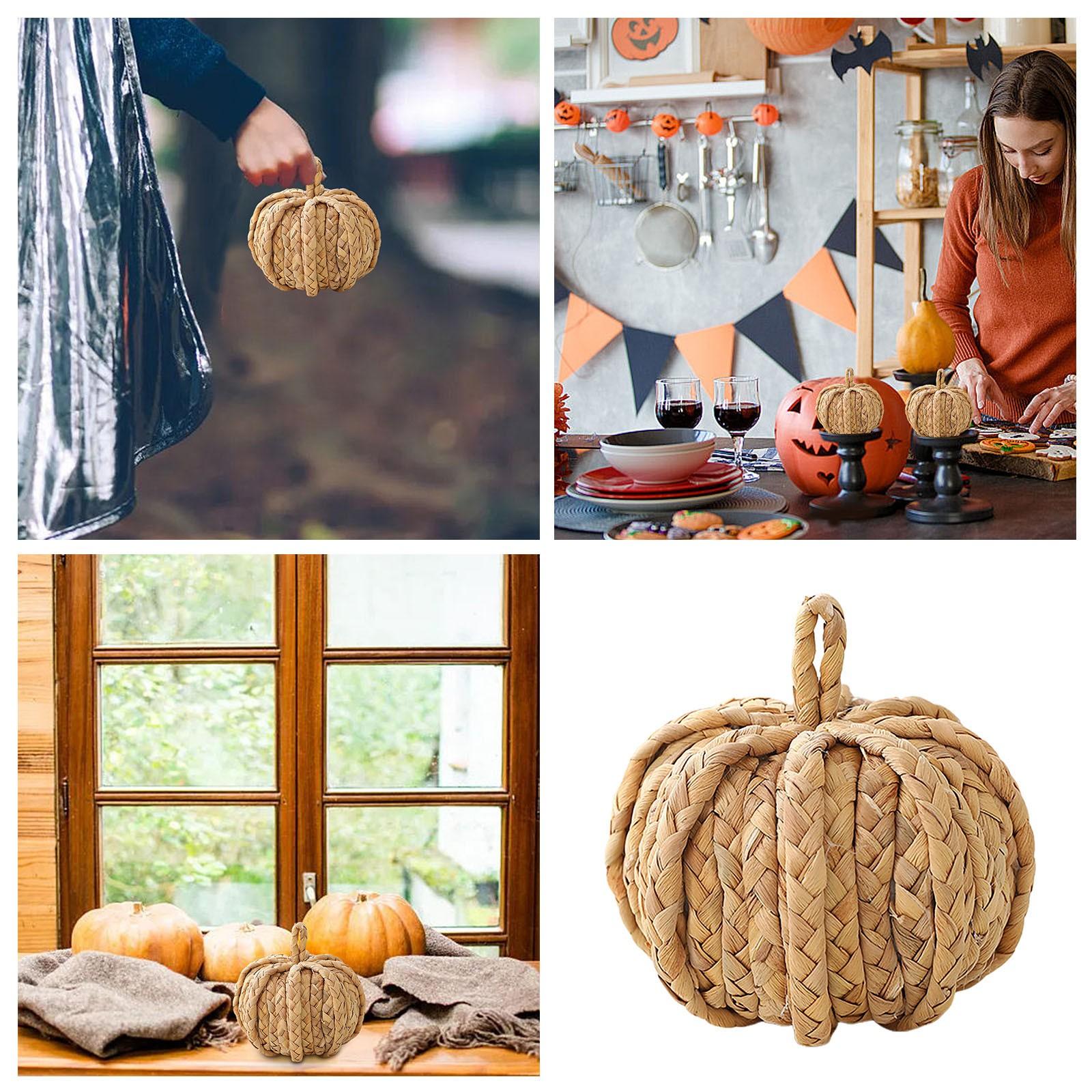 Rattan Pumpkin Figurine Fall Harvest Wicker Pumpkins Desktop Ornaments Autumn Table Decoration Halloween Home Decorations One Size хакі
Rattan Pumpkin Figurine Fall Harvest Wicker Pumpkins Desktop Ornaments Autumn Table Decoration Halloween Home Decorations One Size хакі