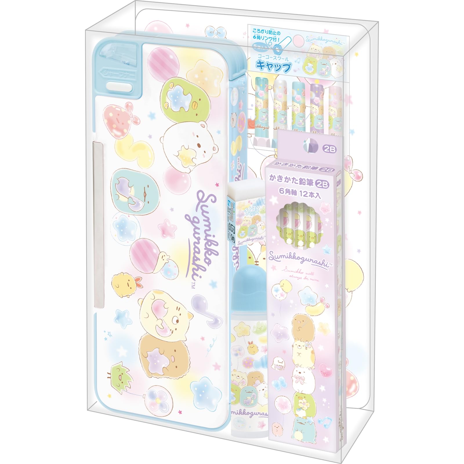Sumikko Gurashi Gift Set GS17301 H255 x W186 x D38mm San-X
Sumikko Gurashi Gift Set GS17301 H255 x W186 x D38mm San-X