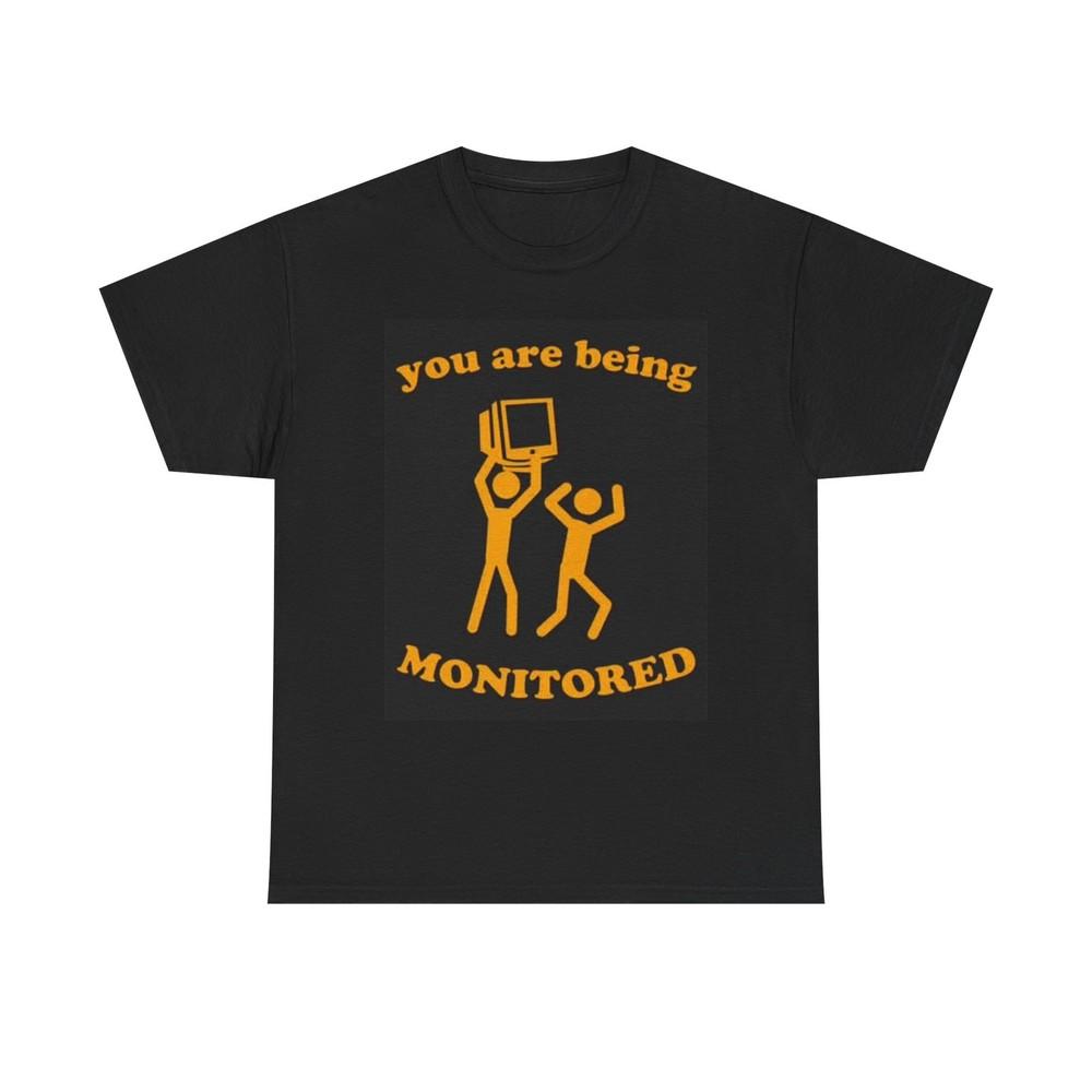 Always Being Monitored Funny Graphic T Shirt Jokes Computers Unisex Heavy Cotton XL
Always Being Monitored Funny Graphic T Shirt Jokes Computers Unisex Heavy Cotton XL