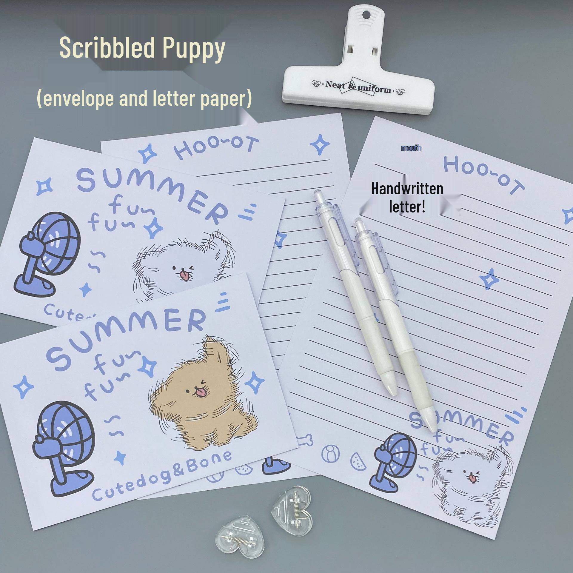 Adorable Cartoon Love Letter Birthday Card Set for Boyfriend/Girlfriend with Envelope Puppy Set - 4 Envelopes + 4 Letter Papers
Adorable Cartoon Love Letter Birthday Card Set for Boyfriend/Girlfriend with Envelope Puppy Set - 4 Envelopes + 4 Letter Papers