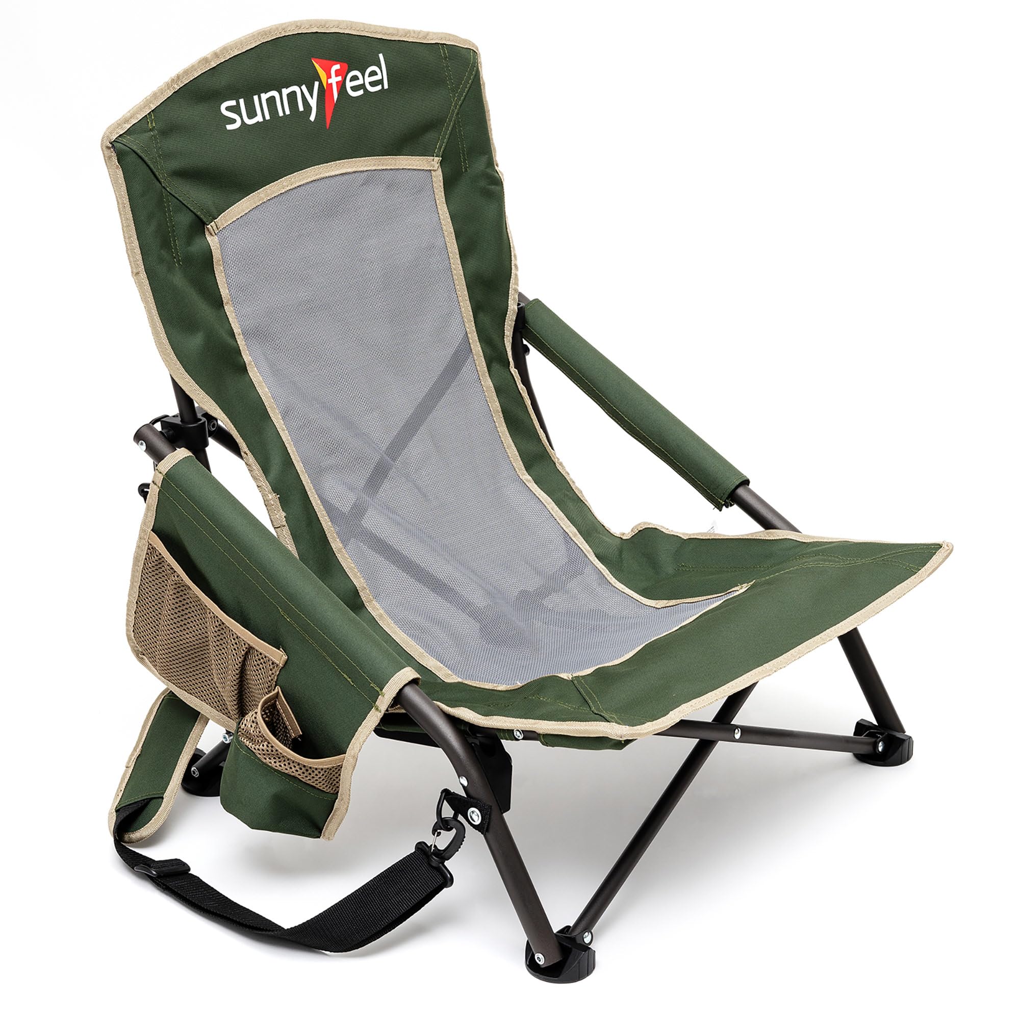 SUNNYFEEL Camping Rocking Chair Foldable Lawn Chair with Cup Holder with Storage Pocket Mesh Back Recliner for Portable Camping Rocker Chair with
SUNNYFEEL Camping Rocking Chair Foldable Lawn Chair with Cup Holder with Storage Pocket Mesh Back Recliner for Portable Camping Rocker Chair with