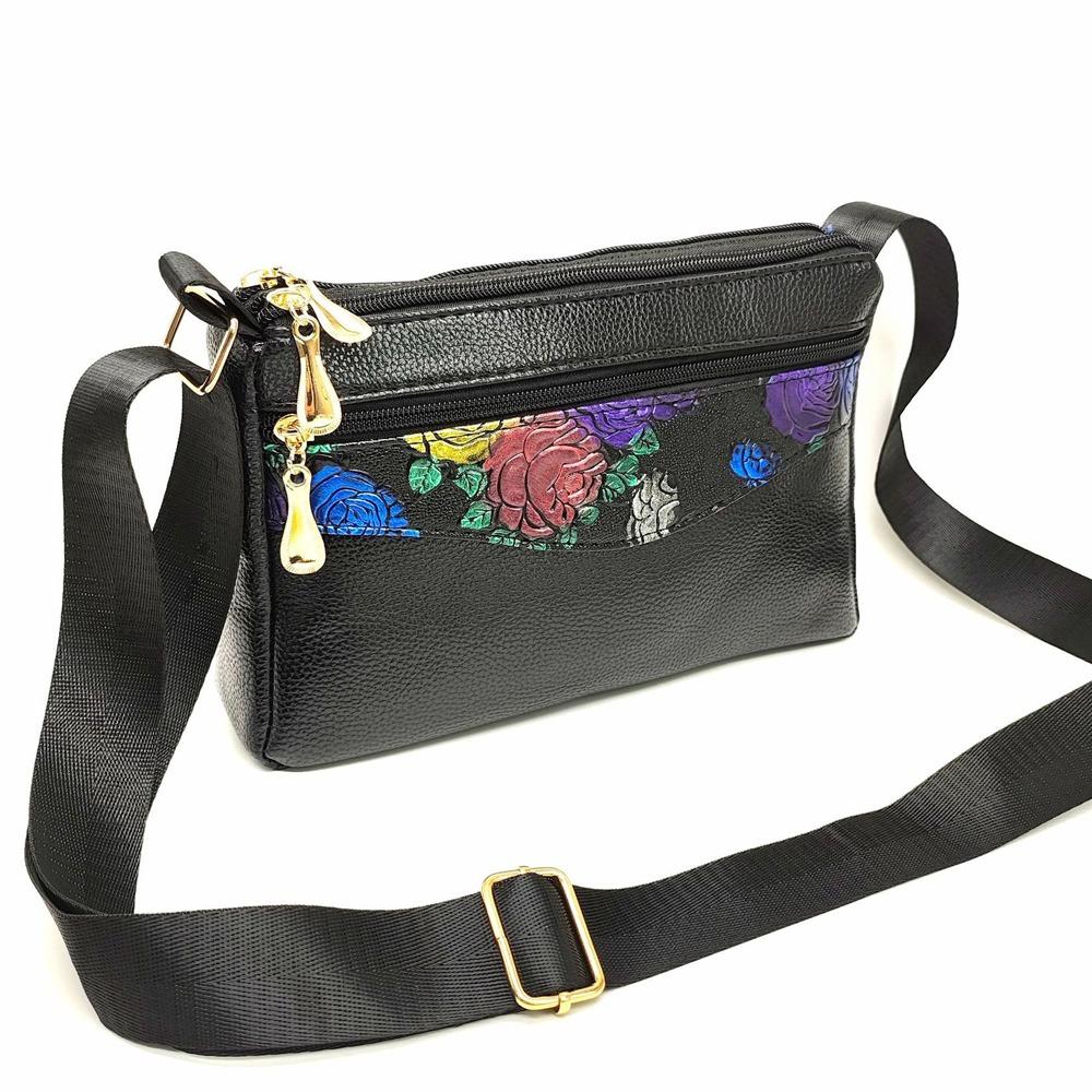 Fashionable PU Leather Crossbody Bag Soft Floral Design Shoulder Bag Multi-layer Tote Bag Street Style
Fashionable PU Leather Crossbody Bag Soft Floral Design Shoulder Bag Multi-layer Tote Bag Street Style